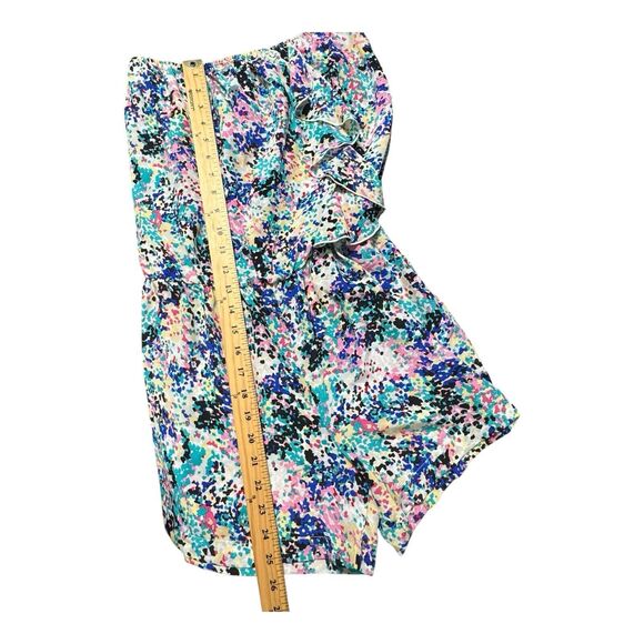 Karina Grimaldi Silk Playsuit Large Floral Feminine Boho Soft Clean Girl Romper - Picture 11 of 11